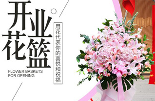 海南定安县花篮配送